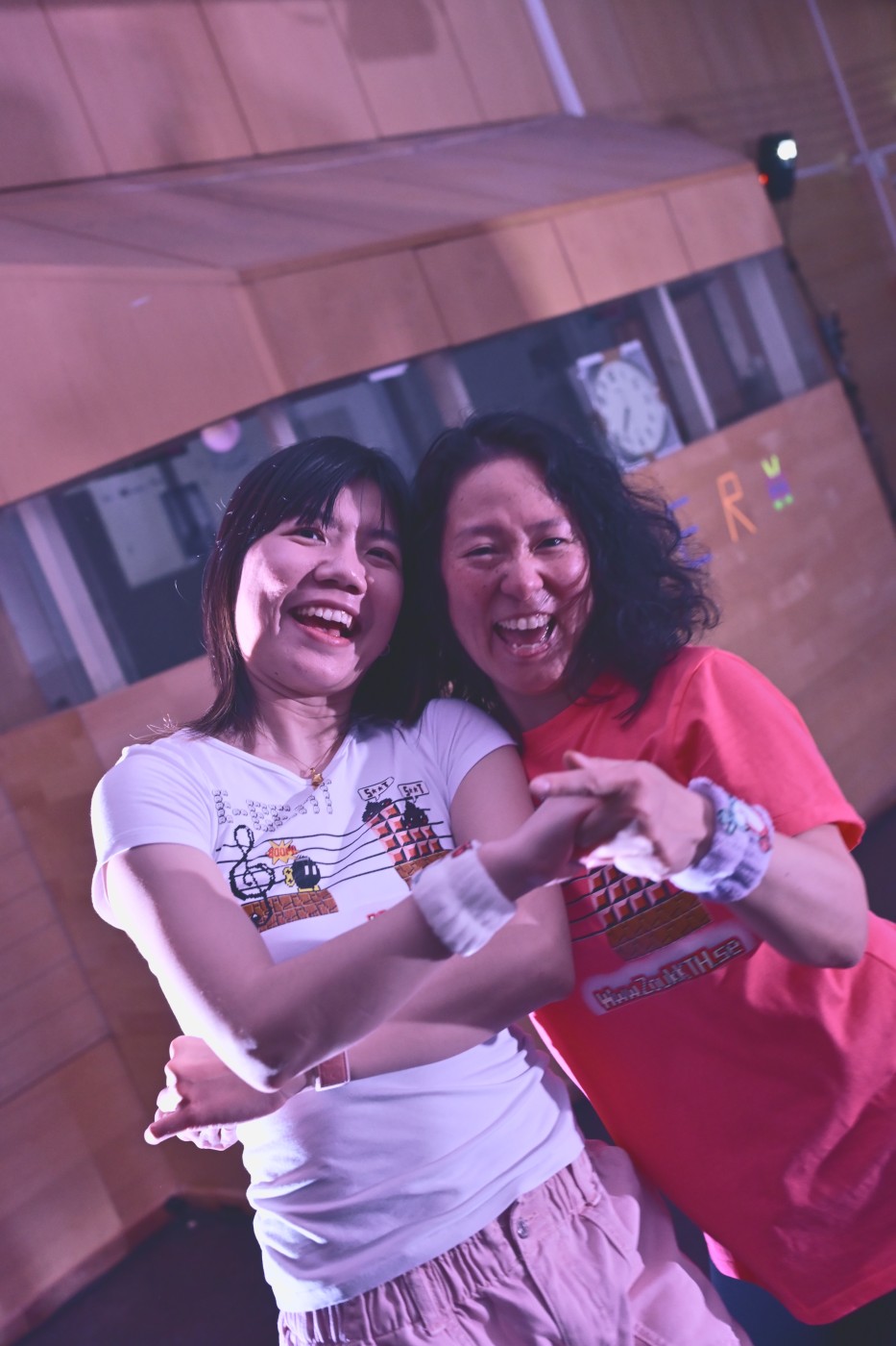 Social dancing moment