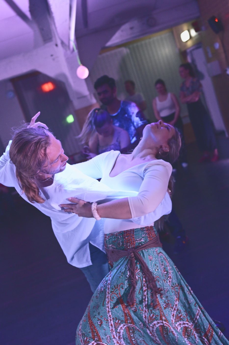 Social dancing moment